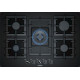 SIEMENS Encimera a gas  EP7A6QB90.  . 5 zonas, Negro. Zona Gigante